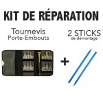 Kit de réparation avec 24 embouts